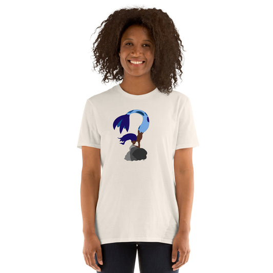 Blue Haired Mermaid - Women's T-Shirt