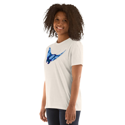 Blue Blotch Manta Ray - Women's T-Shirt