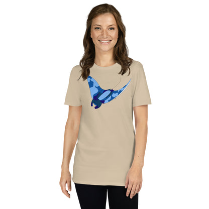 Blue Blotch Manta Ray - Women's T-Shirt