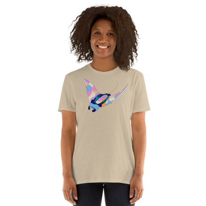 Sunset Beach Manta Ray - Women's T-Shirt