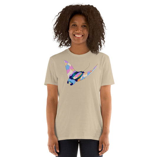 Sunset Beach Manta Ray - Women's T-Shirt