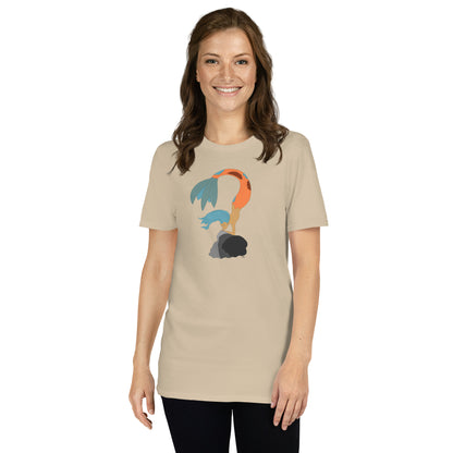 Turquoise Haired Mermaid - Women's T-Shirt