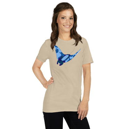 Blue Blotch Manta Ray - Women's T-Shirt