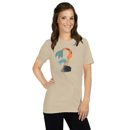 Turquoise Haired Mermaid - Women's T-Shirt