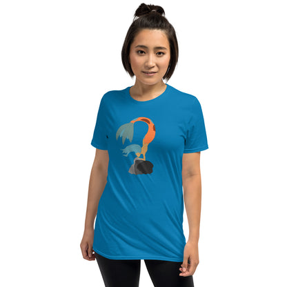 Turquoise Haired Mermaid - Women's T-Shirt