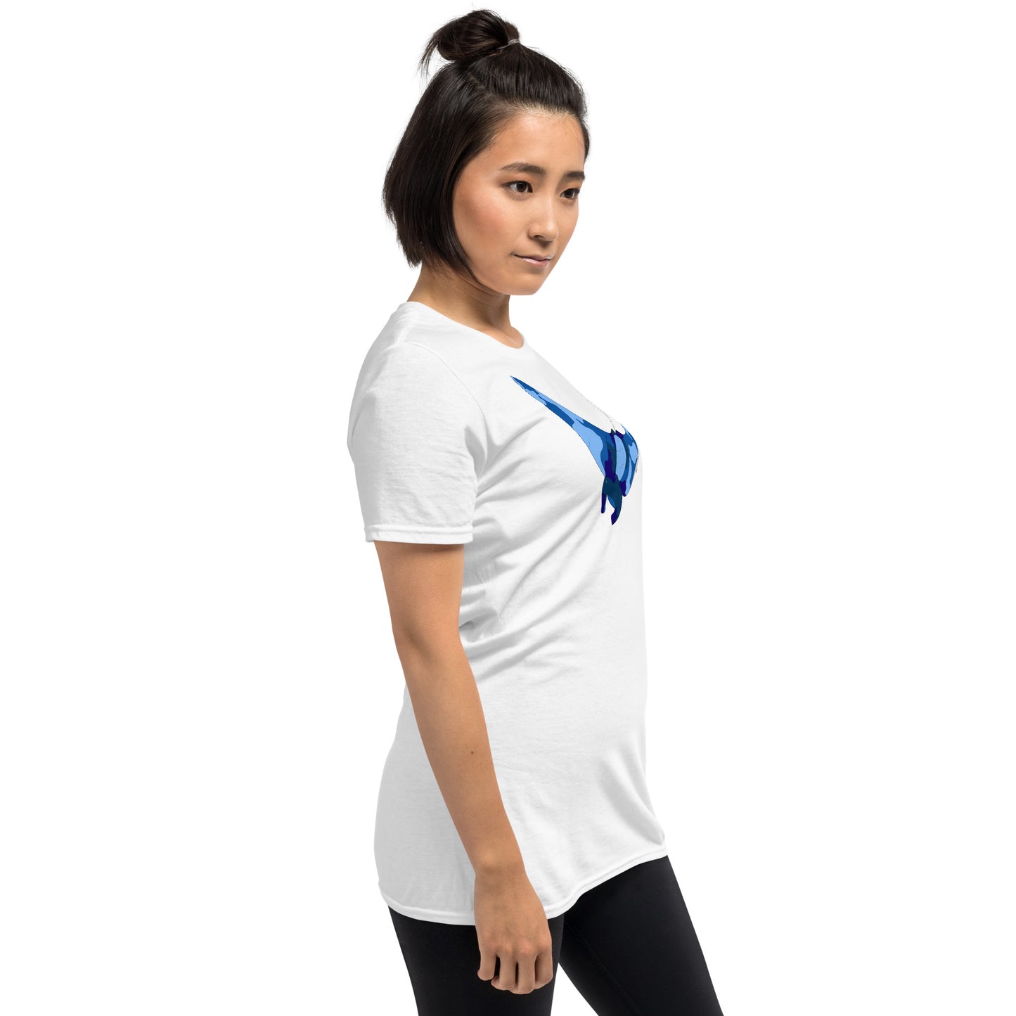 Blue Blotch Manta Ray - Women's T-Shirt