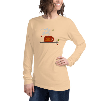 A Warm Cup of Fall - Women's Long Sleeved Shirt