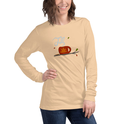 A Warm Cup of Fall - Women's Long Sleeved Shirt