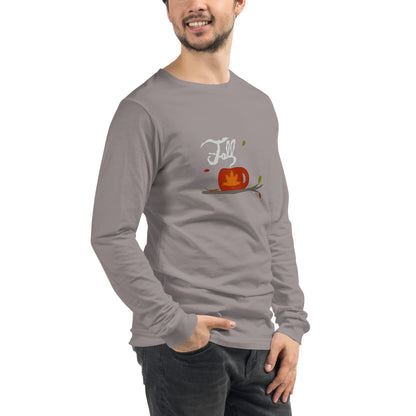 A Warm Cup of Fall - Men's Long Sleeved Shirt
