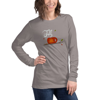 A Warm Cup of Fall - Women's Long Sleeved Shirt