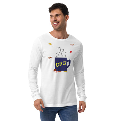 Fall Coffee - Men's Long Sleeved Shirt