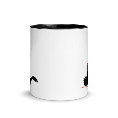 Kitten & Falling Leaves - Mug