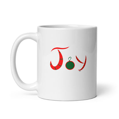 Striped Joy Christmas - Mug