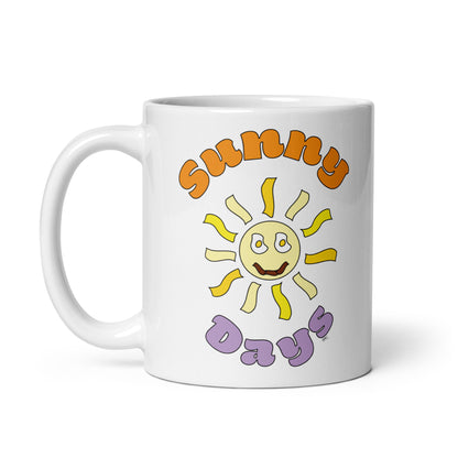Retro Sunny Days - Glossy Mug