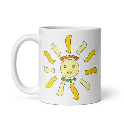 Cute Sunny Days - Glossy Mug