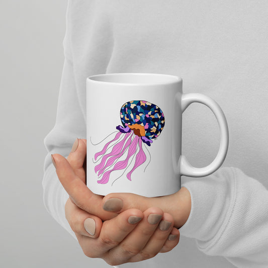 Oceania Patch Jellyfish - Glossy Mug