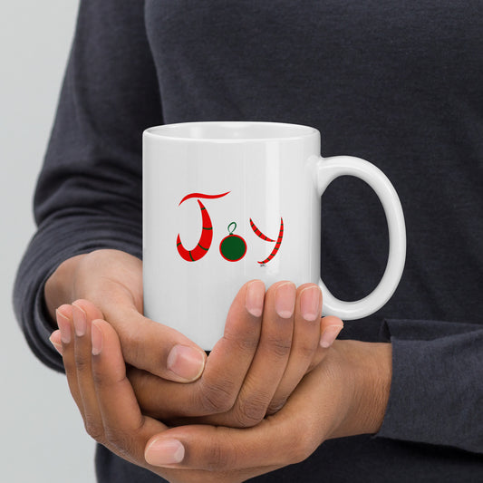 Striped Joy Christmas - Mug