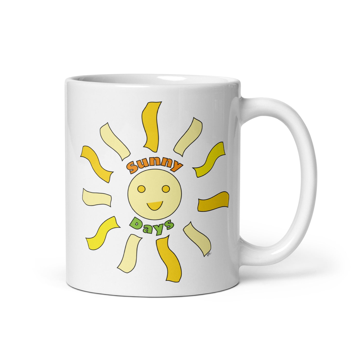 Cute Sunny Days - Glossy Mug