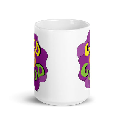 God is Good (Flower) - Glossy Mug