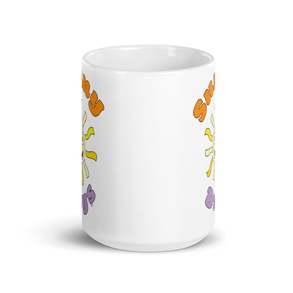Retro Sunny Days - Glossy Mug