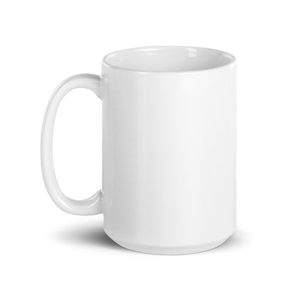 Turquoise Mermaid Head - Glossy Mug