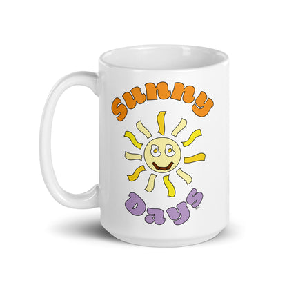 Retro Sunny Days - Glossy Mug