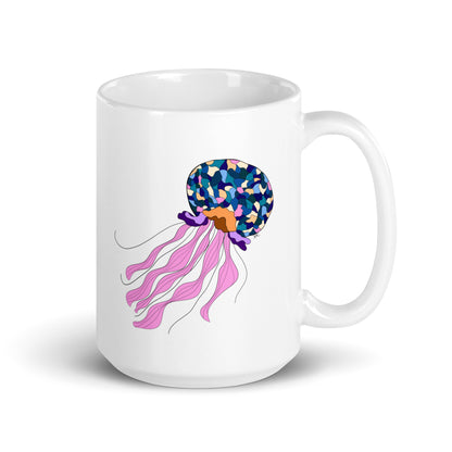 Oceania Patch Jellyfish - Glossy Mug