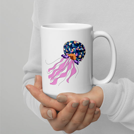 Oceania Patch Jellyfish - Glossy Mug