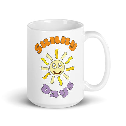 Retro Sunny Days - Glossy Mug