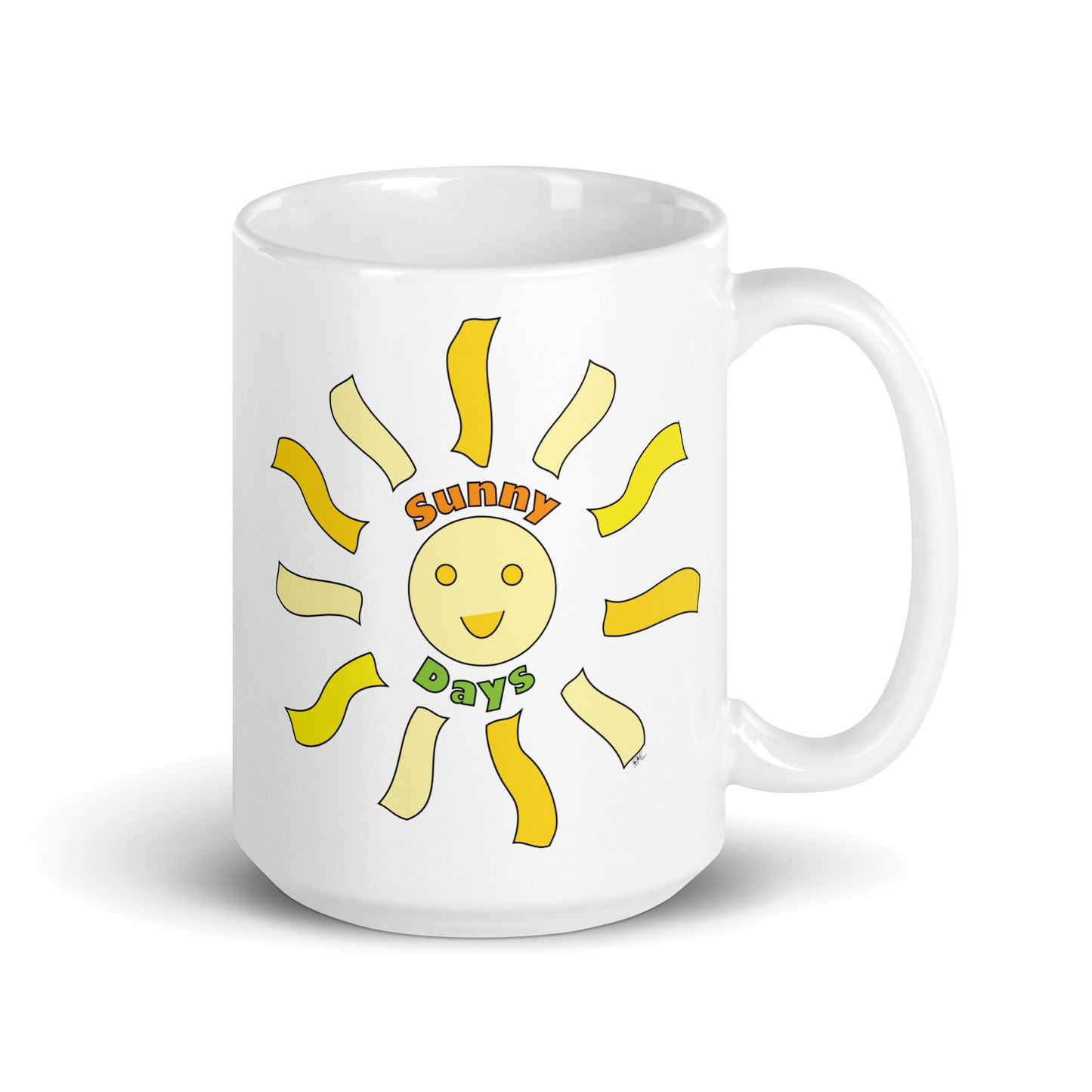 Cute Sunny Days - Glossy Mug