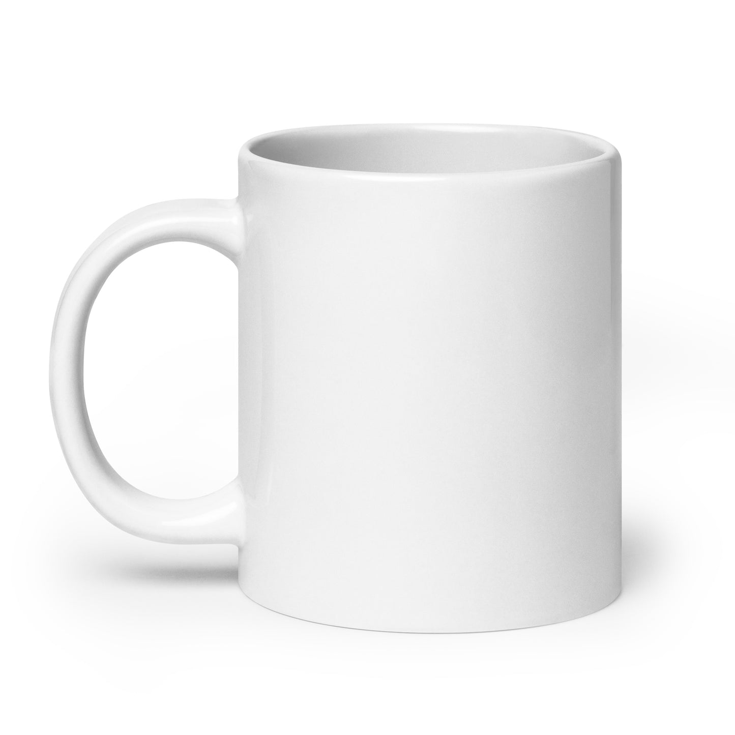 Turquoise Mermaid Head - Glossy Mug