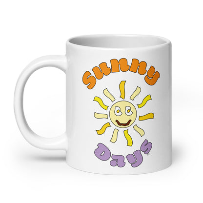 Retro Sunny Days - Glossy Mug