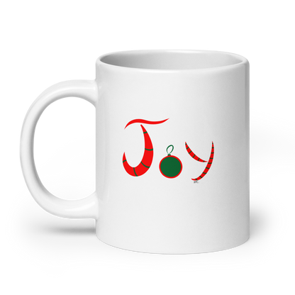 Striped Joy Christmas - Mug