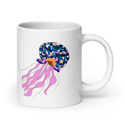 Oceania Patch Jellyfish - Glossy Mug