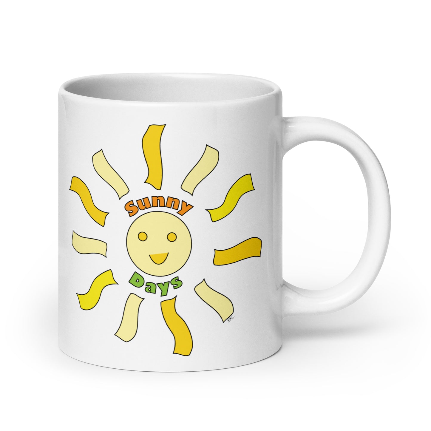 Cute Sunny Days - Glossy Mug