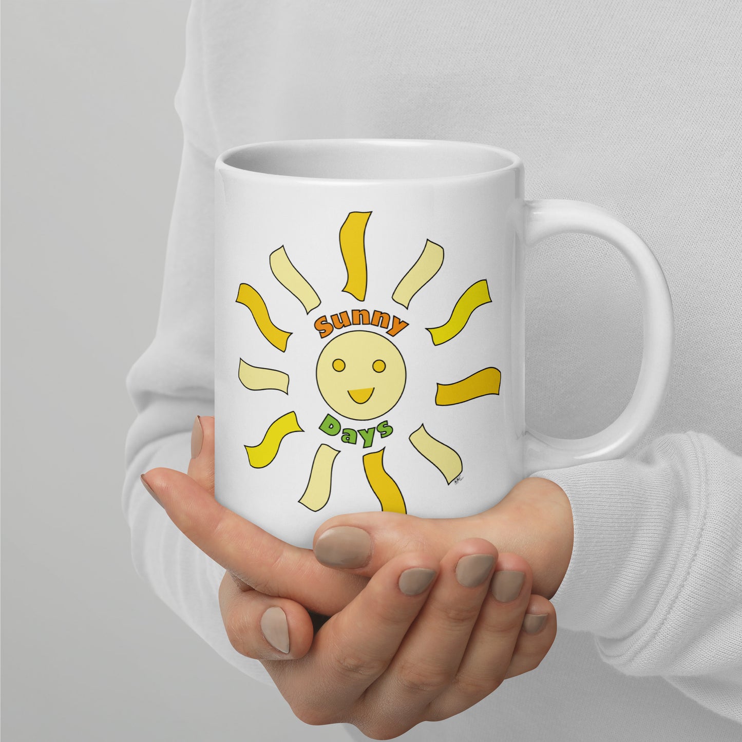 Cute Sunny Days - Glossy Mug