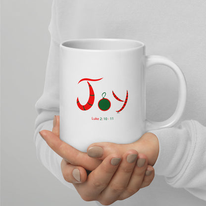 Striped Joy Christmas - Mug