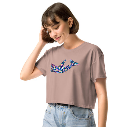 Oceania Patch Humpback Whale - Crop Top